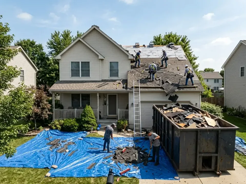 roof-replacement-debris-remova-004 — frequently asked questions, Cheapest Dumpster Rentals in Fort Dodge, IA